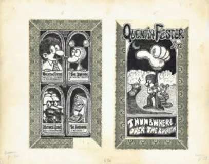 Art SPIEGELMAN - Quentin Fester in Thumbwhere over The Rainbow