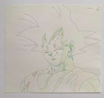Dragon Ball Z - Dragon Ball Z Genga - Production Material - (1990) | Catawiki