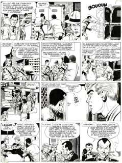 Paape, Eddy - Planche originale - Marc Dacier T12 - L’Or du "Vent d’Est" - (1965) | Catawiki