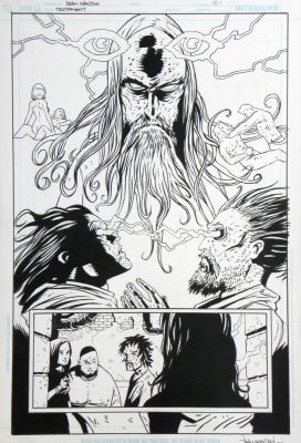 Dean Ormston |  » TESTAMENT  » – Planche originale n° 21 | Zic et Bul