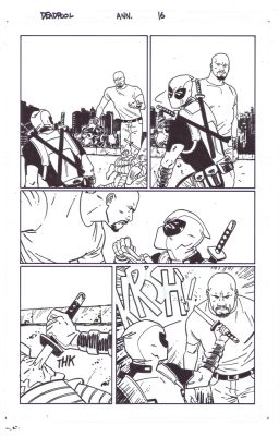 Doc Shaner | DEADPOOL ANNUAL 2013 PAGE 16 | Doc Shaner