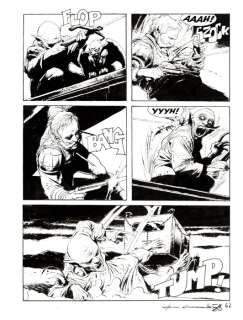 Brendon n. 9 - Tavola Originale "il carro della paura" ROI - Loose page - First edition - (1999) | Catawiki