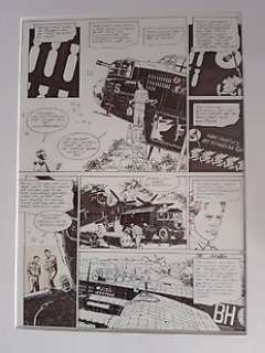 Marvano - Originele pagina (p.20) - Berlijn 1 - De Zeven Dwergen (Les Sept Nains) - (1993)