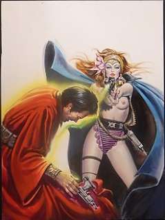 Storie Blu n. 121 - E. Sciotti - Original Cover "Vendetta senza fine" - Loose page - (1974) | Catawiki