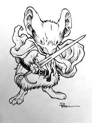 David Petersen | Saxon Original Art | David Petersen