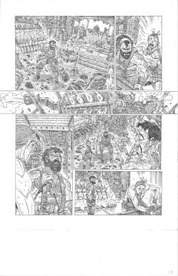 James Stokoe | 3 Worlds / 3 Moons : Arrivals Page 03 | Marley Zarcone / James Stokoe