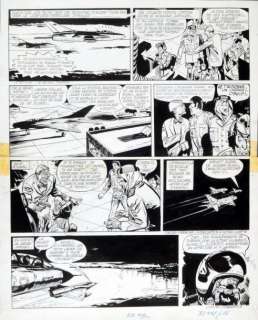 Jije (Joseph Gillain) | JIJE TANGUY & LAVERDURE Encre de chine pour la planche 41 de Â«Baroud&h | Coutau Bégarie