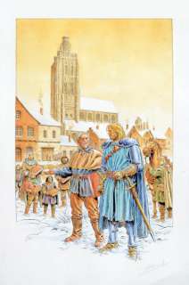 Swolfs, Yves | LÉGENDE. Encre de Chine et aquarelle de couleur pour une | Coutau Bégarie