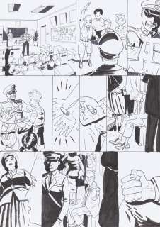 Łukasz Godlewski (1983) | Łukasz Godlewski | "Kapitan Wrona", plansza nr 7, 2016 | Desa Unicum