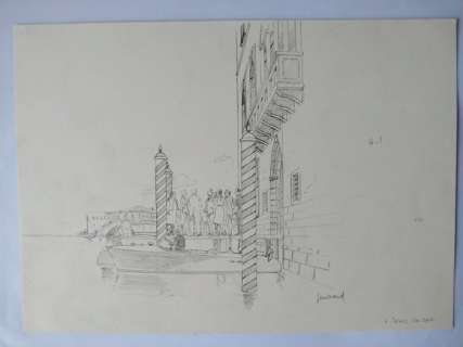 Juillard, André - Crayonné original - Blake & Mortimer T24 - Le Testament de William S. - (2016) | Catawiki