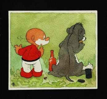 Paulus de Boskabouter - Originele aquarel - Gregorius betrapt ! - Loose page - (1961/1962) | Catawiki