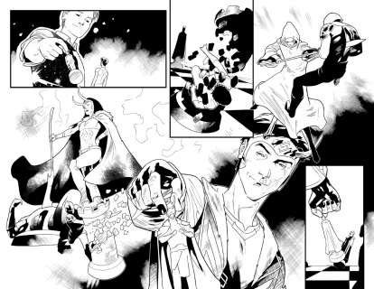 Oscar Bazaldua - loki #3 issue 3 page 12-13