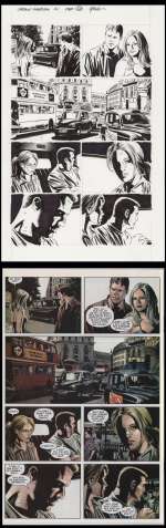 Steve Epting | Captain America Vol 5 #21 page 20 art | ArchAngels