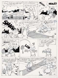 Turk - Léonard, planche n°198B Ã  l‘encre de Chine …