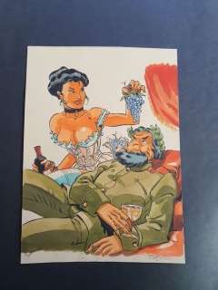 Meynet, Félix - Dessin original couleur - Calendrier Raspoutine | Catawiki