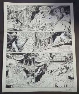 Comanche T11 - Planche originale (p27) - Les fauves - (1990) | Catawiki