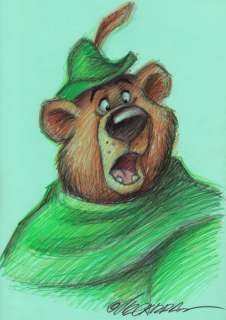 Little John [Robin Hood] - Original Drawing By Joan Vizcarra | Catawiki