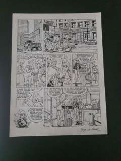 Rubine T3 - Planche originale (p.17) - Le second témoin - (1995) | Catawiki