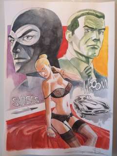 G. Candita - Omaggio a " Diabolik " - Loose page - Unique copy | Catawiki