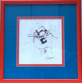 Franquin | Franquin Gaston Demesmaeker dédicace signé | JeanMichel.net