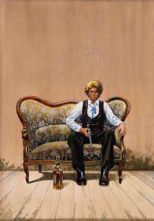 Giraud - Blueberry, illustration Ã  la gouache, aux encres …