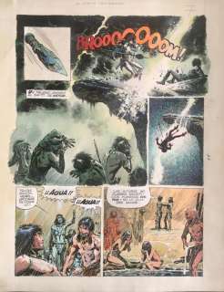 Juan Zanotto | Juan Zanotto - Tavola originale "El Rajo Vengador" - Page volante | Catawiki