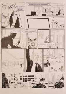 Henaff, Patrick | Henaff, Patrick - Planche originale - Hedge Fund T3 - La Stratégie du chaos - (2015) | Catawiki