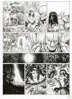 Giulio De Vita - planche originale - Les Mondes de Thorgal - Kriss de Valnor