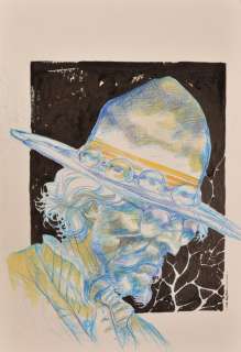 Guera Rm | Scalped - Illustration originale de la couverture du Comics "Scalped", Edition Deluxe française Tome 8 "Le - (2013) | Catawiki