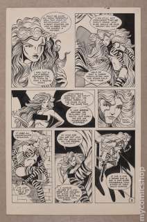 Original Art for Tigress (1992 Hero Comics) Issue 6, Page 8 by Paul Abrams, Gary Barnes, Craig Stormon, and Ken Feduniewicz | mycomicshop.com
