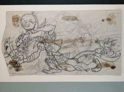 Antonio Rubino | Antonio Rubino - Illustrazione Originale "La Lussuria" - Page volante | Catawiki