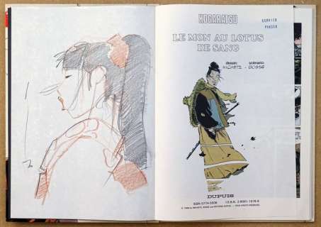 Michetz | Kogaratsu - "Le mon au lotus de sang" Dédicacé (Nouvelle couverture) - Cartonné - Réédition (1988) | Catawiki