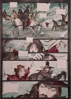 Croci, Pascal | Croci, Pascal - Planche originale couleur - Gloriande de Thémines - (2002) | Catawiki