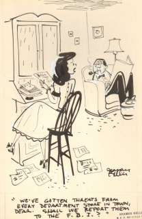 Reamer Keller - 1940‘S Shop-Aholic Gag - Humorama