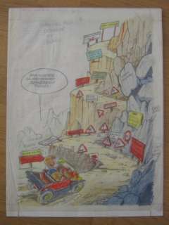 Francis | Original cover + overlay  - Spirou  - (1973) | Catawiki