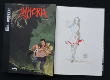 Charel Cambré / Marc Legendre | Amphoria (Bob et Bobette) - Intégrale 1 (Vol. 1-2-3) + dédicace couleur - C - EO - (2020) | Catawiki