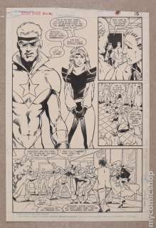 Original Art for Justice League America (1987) Annual Issue 1, Page 11 by Keith Giffen, Bill Willingham, and P. Craig Russell | mycomicshop.com