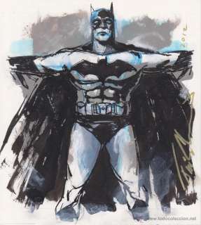 ILUSTRACIÓN ORIGINAL DE BATMAN POR FELIPE ECHEVARRIA (SANDMAN)
