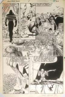 Dan Green Jerry Bingham - iron man annual 5 pg 16 (marvel, 1982) black panther, killmonger