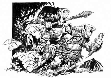 BRIAN SNODDY 2007 ROLE PLAY GAMING ART