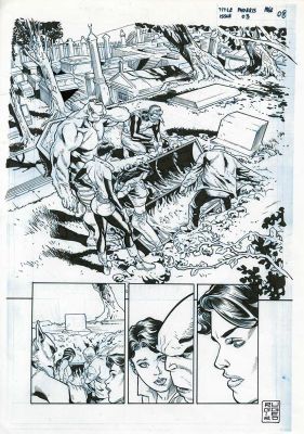 “Chapter III: a constellation of them all” – Phoenix Resurrection: the return of Jean Grey 3 – tav.08 | Cart Gallery