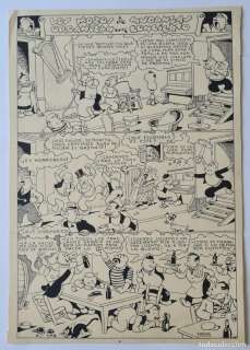 MANUEL URDA - ”LOS MOZOS DE MUDANZAS ORGANIZAN UN CONCIERTO” ORIGINAL FIRMADO