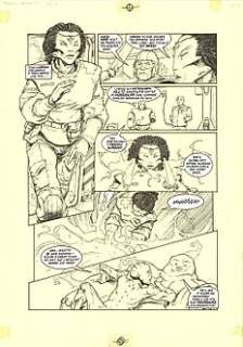 Kevin Walker - 2000AD #1034 - original comic art, episod 2, p. 13 - EO - (1997)