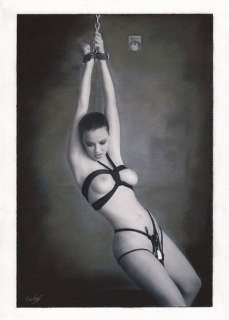 Jean-Michel Calas | Calas, Jean-Michel - Dessin original - Le Supplice des Plaisirs - (2017) | Catawiki