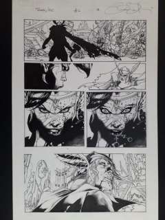 Simone Bianchi | Simone Bianchi - Original Sin: Thor & Loki The Tenth Realm - Tavola 19, Firmata - Page volante | Catawiki