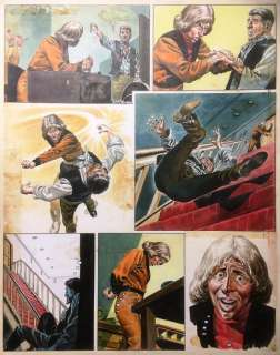 Lawrence, Don | Lawrence, Don - Originele pagina in kleur - Trigië - The Imposter / De gewetenloze bediende - (1971) | Catawiki