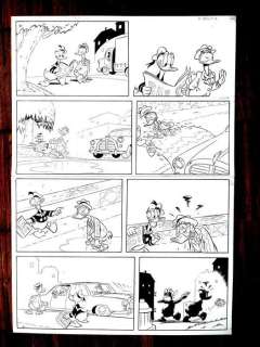 Bas Heymans | Bas Heymans - Originele pagina - ’Donald Duck en Guus geluk" - Exemplaire unique | Catawiki