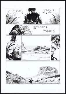 Jean Charles Poupard - planche originale - Le protocole Hypnos - Jack L‘éventreur