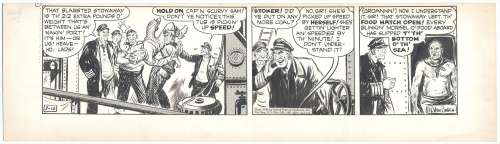 Raeburn Van Buren | Van Buren - ABBIE ’N’ SLATS, Daily Strip (7/10/1946) | Russ Cochran