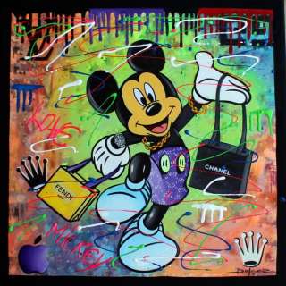 Brisan Gabriel (1967) | Brisan Gabriel - Conceptual Tribute Art - Happy Day Mickey | Catawiki